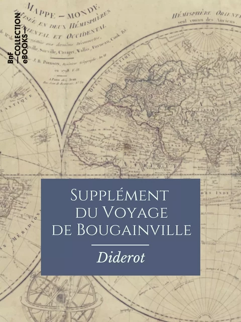 Supplément du Voyage de Bougainville - Denis Diderot - BnF collection ebooks