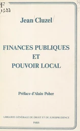 Finances publiques et pouvoir local