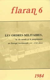 Les ordres militaires