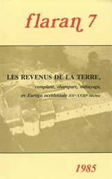 Les revenus de la terre