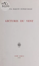 Lectures du vent