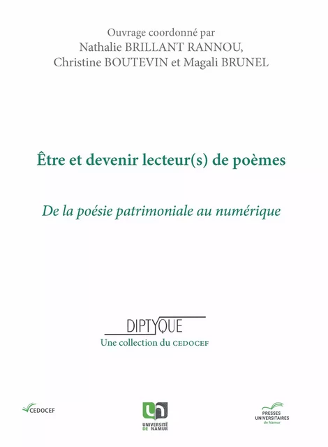 Être et devenir lecteur(s) de poèmes -  - Presses universitaires de Namur