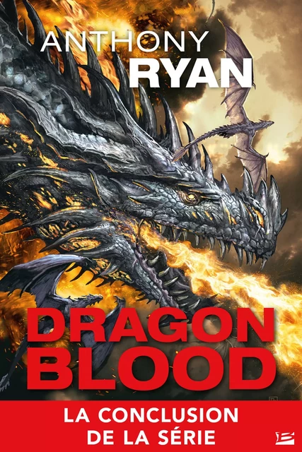 Dragon Blood, T3 : L'Empire des cendres - Anthony Ryan - Bragelonne