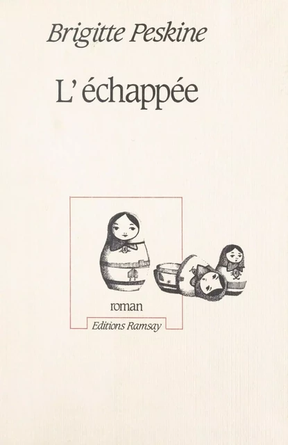 L'échappée - Brigitte Peskine - FeniXX réédition numérique