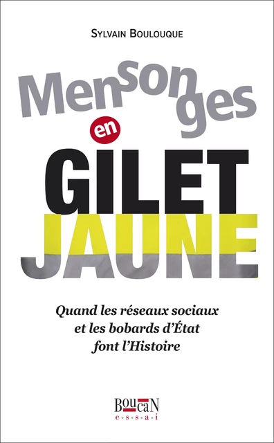 Mensonges en gilet jaune - Sylvain Boulouque - Serge Safran