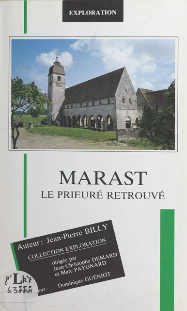 Marast : le prieuré retrouvé - Jean-Pierre Billy - FeniXX réédition numérique