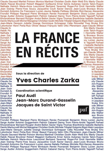 La France en récits - Yves Charles Zarka - Humensis