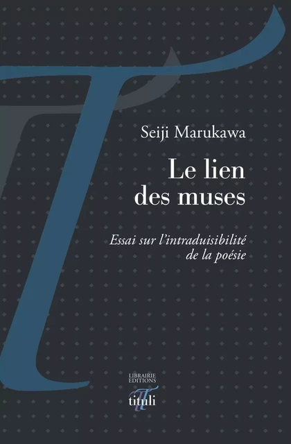 Le lien des muses - Seiji Marukawa - Librairie éditions tituli