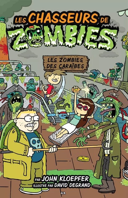 Les zombies des Caraïbes - John Kloepfer - Éditions AdA