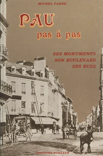 Pau pas à pas : ses monuments, son boulevard, ses rues - Michel Fabre - FeniXX réédition numérique