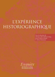 L’expérience historiographique