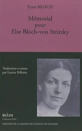 Mémorial pour Else Bloch-von Stritzky