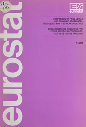 Comparaison des niveaux de prix et des agrégats économiques : le cas de 15 pays africains (1980)