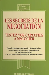 Les secrets de la négociation