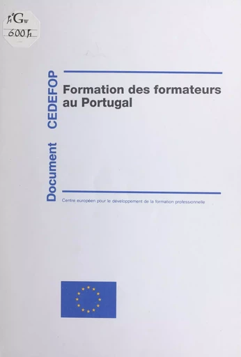 Formation des formateurs au Portugal - Engenheiro Mario Gil Videira Vicente - FeniXX réédition numérique