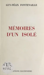 Mémoires d'un isolé