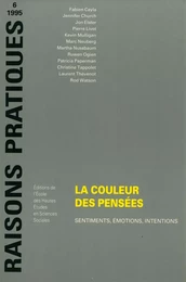 La couleur des pensées