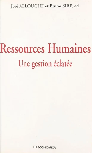 Ressources humaines : une gestion éclatée -  - FeniXX réédition numérique