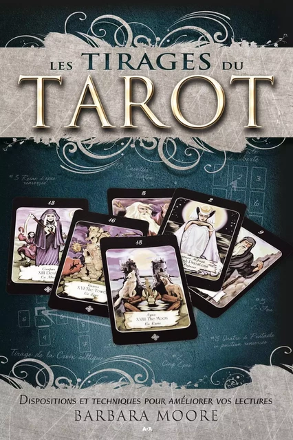 Les tirages du tarot - Barbara Moore - Éditions AdA