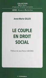 Le couple en droit social