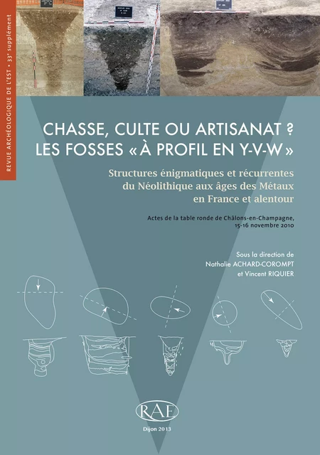 Chasse, culte ou artisanat ? Les fosses « à profil en Y-V-W » -  - ARTEHIS Éditions