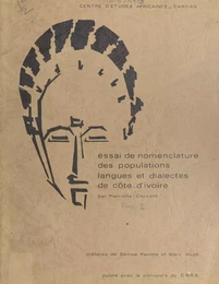 Essai de nomenclature des populations, langues et dialectes de Côte d'Ivoire