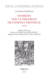 Homilies sur la parabole de l'enfant prodigue (1547)