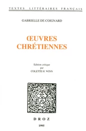 Œuvres chrétiennes