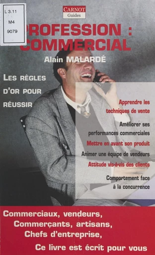 Profession : commercial - Alain Malardé - FeniXX réédition numérique