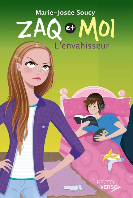 Zaq et moi - Tome 2 - Marie-Josée Soucy - Recto / Verso