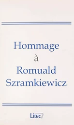 Hommage à Romuald Szramkiewicz