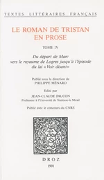 Le roman de Tristan en prose