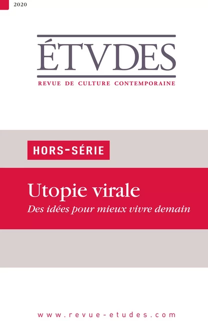 Revue Etudes - Utopie Virale - Collectif Auteur - Revue Études