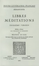 Libres méditations