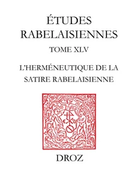 Etudes rabelaisiennes