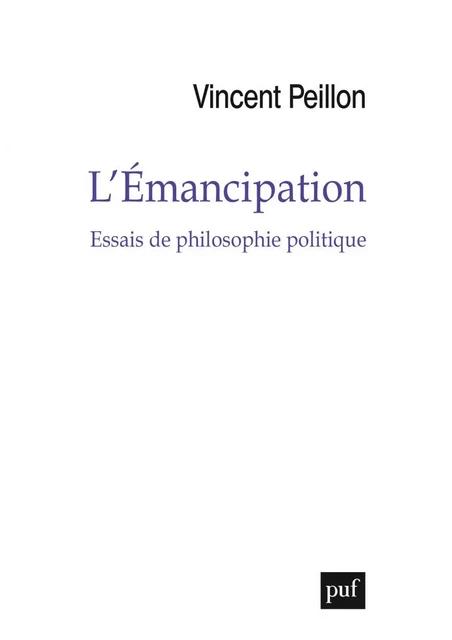 L'émancipation - Vincent Peillon - Humensis