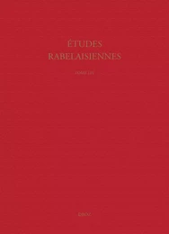 Etudes rabelaisiennes