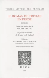 Le roman de Tristan en prose