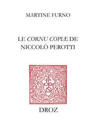 Le "Cornu copiæ" de Niccolò Perotti