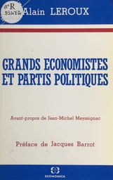 Grands économistes et partis politiques