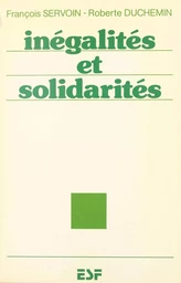 Inégalités et solidarités