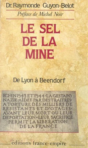 Le sel de la mine - Raymonde Guyon-Belot - FeniXX réédition numérique