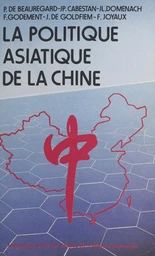 La politique asiatique de la Chine