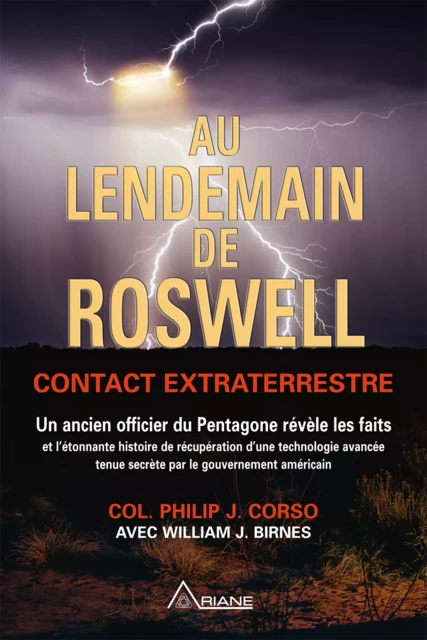 Au lendemain de Roswell - Philip J. Corso - Éditions Ariane