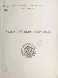 Rapport sur le stage de Noumea, Nouvelle-Calédonie, du 8 au 27 janvier 1965, organisé pour les professeurs australiens et néo-zélandais