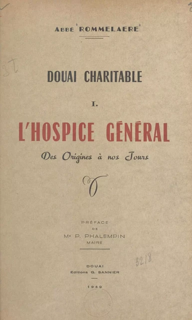 Douai charitable (1) - Eugène Rommelaere - FeniXX réédition numérique