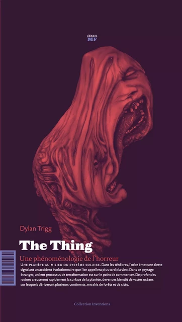 The Thing - Dylan Trigg - EDITIONS MF