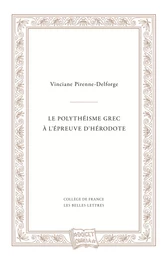 Le polythéisme grec à l’épreuve d’Hérodote