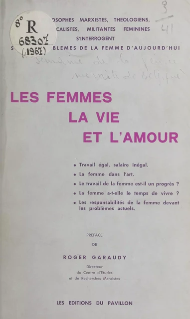 Les femmes, la vie et l'amour - Bob Claessens, Pierre de Locht, Marlise Ernst-Henrion - FeniXX réédition numérique