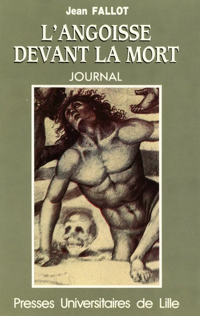 L’angoisse devant la mort - Jean Fallot - Presses Universitaires du Septentrion